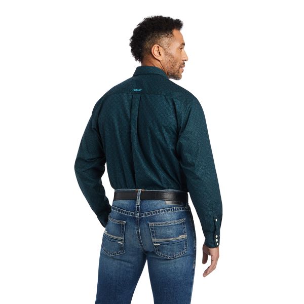Ariat Ocean Depths Kannon Men's Longsleeve Snap Shirt 10042337