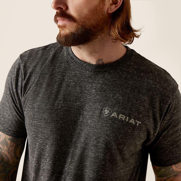 Ariat Onyx Snow Camo Ring Men's T-Shirt 10047594