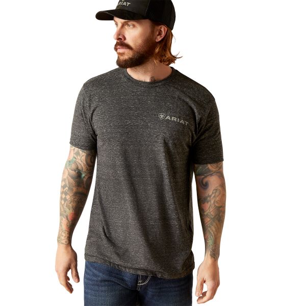 Ariat Onyx Snow Camo Ring Men's T-Shirt 10047594