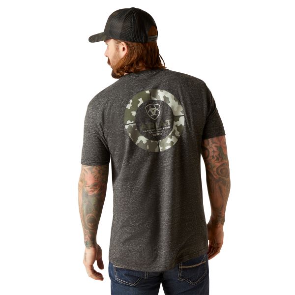 Ariat Onyx Snow Camo Ring Men's T-Shirt 10047594