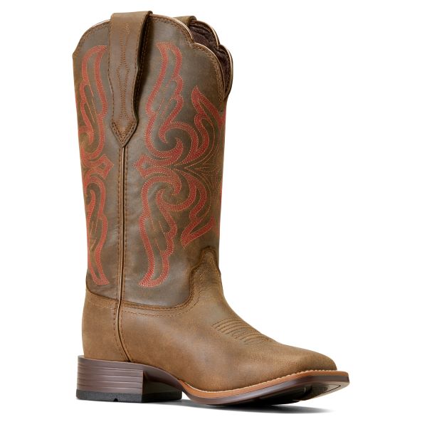 Ariat Pebble Primera StretchFit Waterproof Women's Wide Square Toe Western Boots 10046960