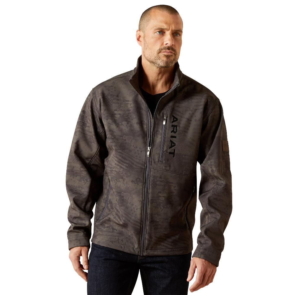 Ariat Phantom Patriot Flag Men's Softshell Jacket 10062592