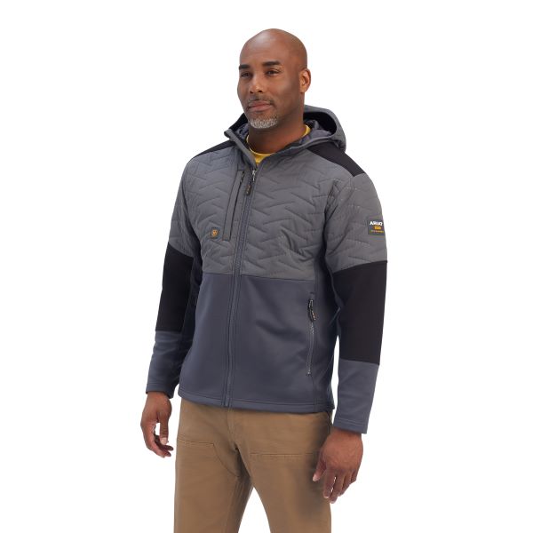 Ariat Rebar Grey Rebar Cloud 9 Men's Insulated Jacket 10041443