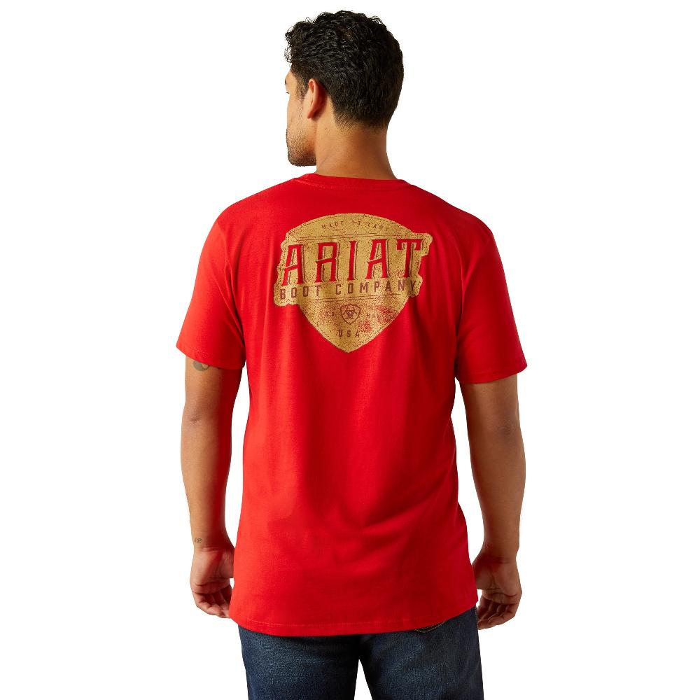 Ariat Redline Men's Leather Shield Men's T-Shirt 10058884