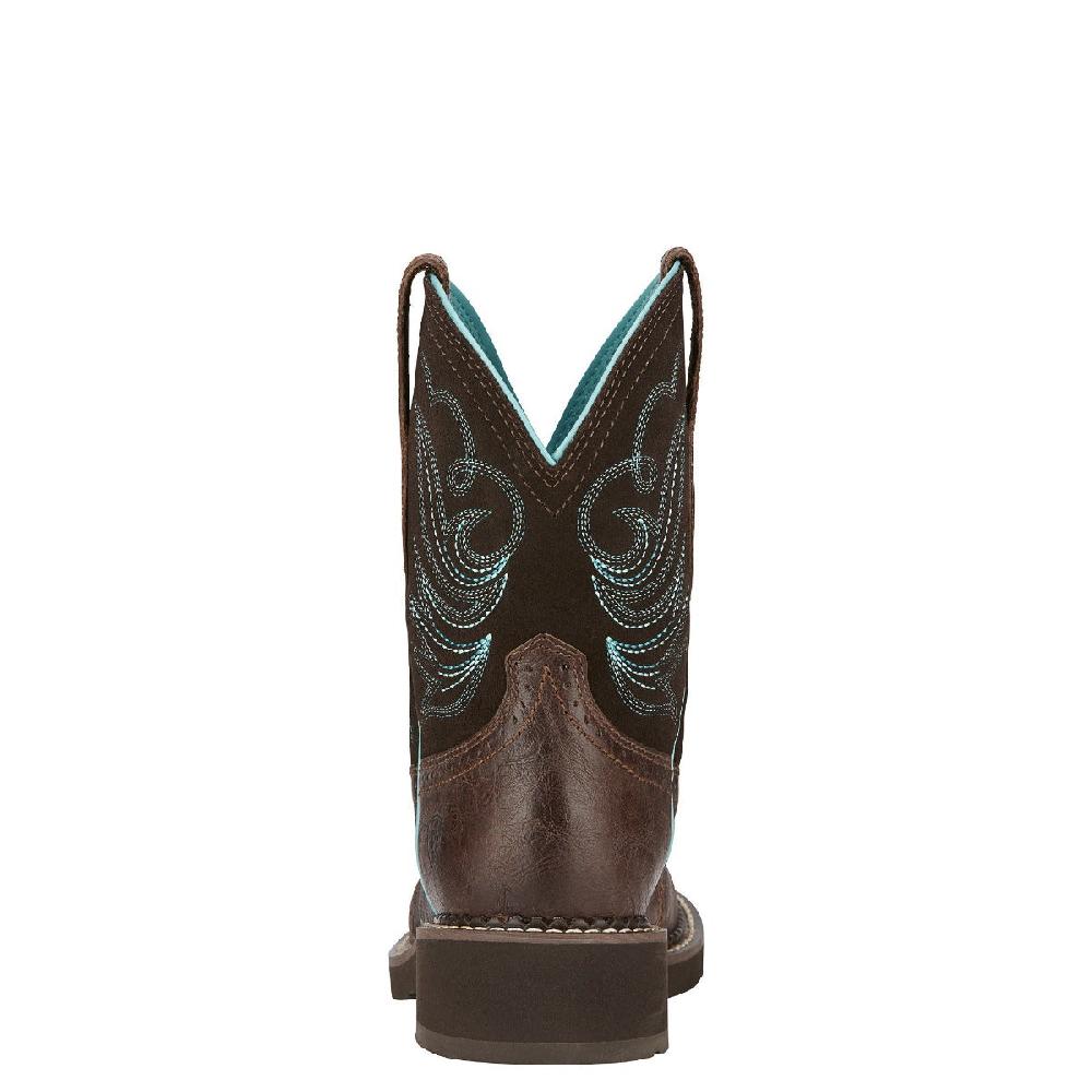 Ariat Royal Chocolate Fatbaby Heritage Dapper Womens Western Boots 10016238