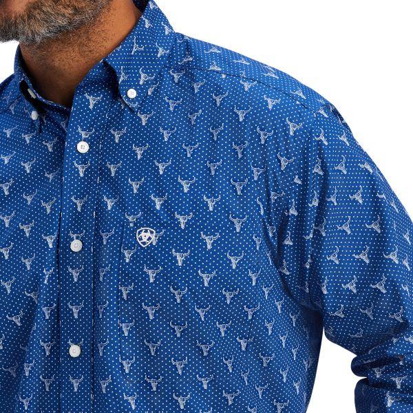 Ariat Royal Sapphire Jai Classic Fit Longsleeve Mens Button Up Shirt 10041704