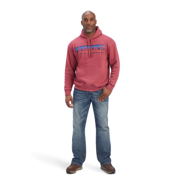 Ariat Rubia Red Heather Serape Logo Sweatshirt 10041716