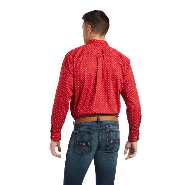 Ariat Samba Korbin Men's Stretch Classic Fit Shirt With Print 10042333