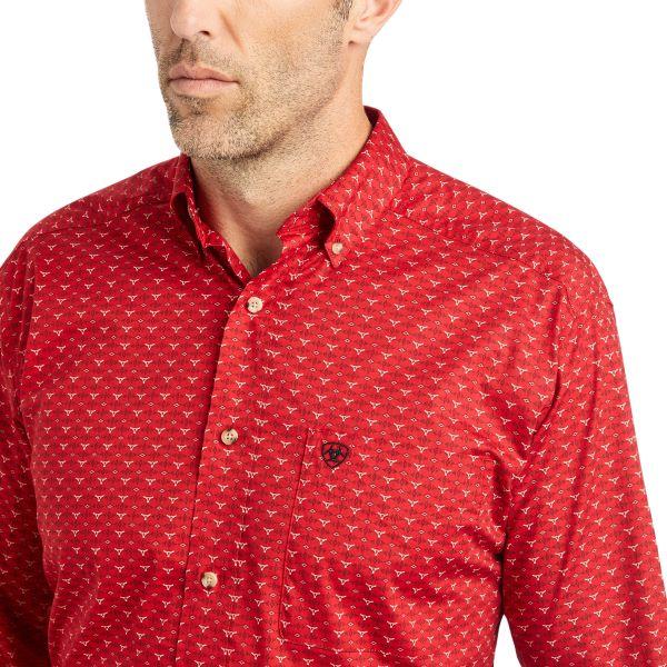 Ariat Samba Korbin Men's Stretch Classic Fit Shirt With Print 10042333