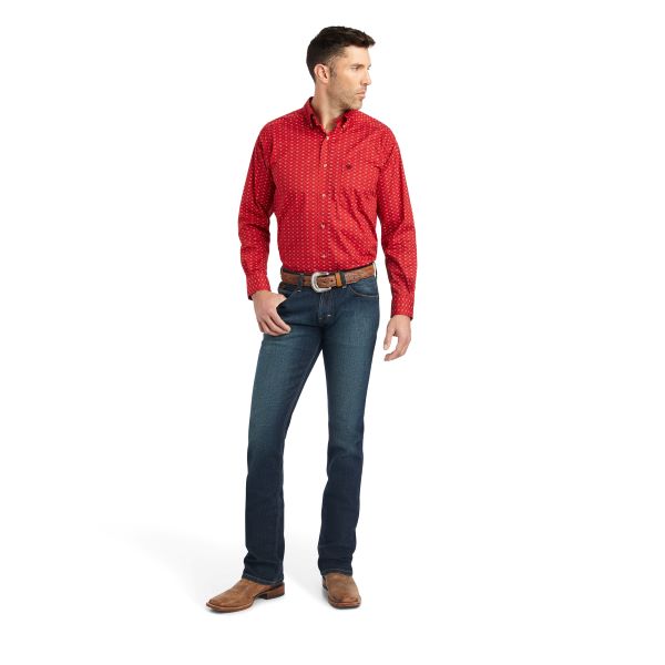 Ariat Samba Korbin Men's Stretch Classic Fit Shirt With Print 10042333