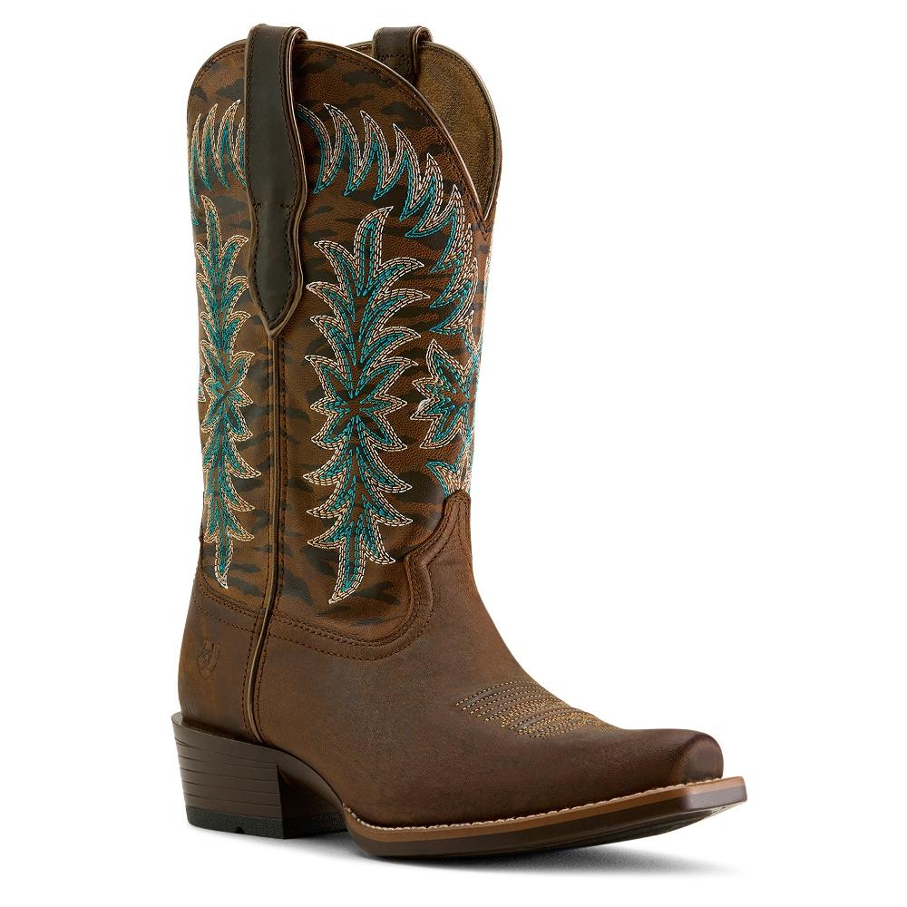 Ariat Sassy Brown Beaumont Women's 11 inch K Toe Western Boots 10063900