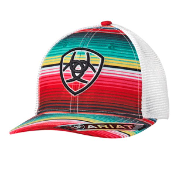 Ariat Serape Mesh Back Ladies Shield Logo Cap 1515997