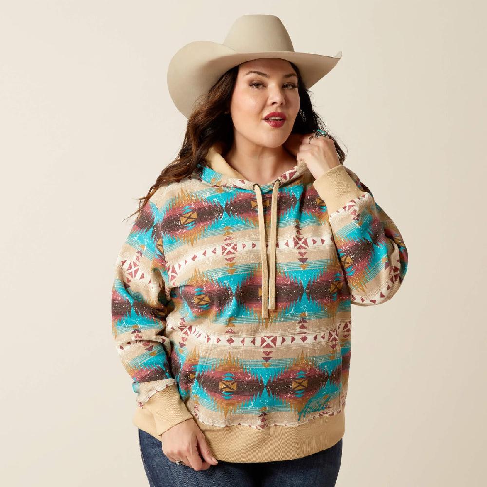 Ariat Serrano Southwest Print Lunas Hoodie 10052407