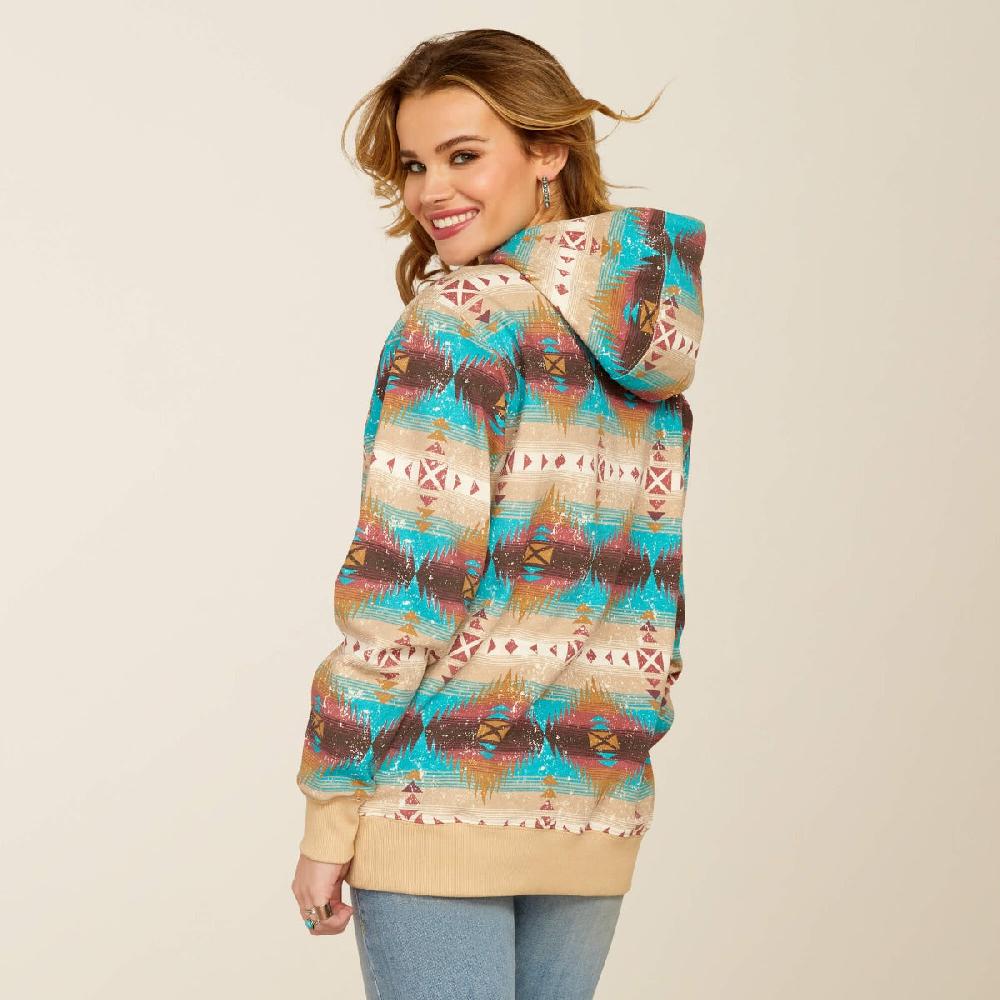 Ariat Serrano Southwest Print Lunas Hoodie 10052407