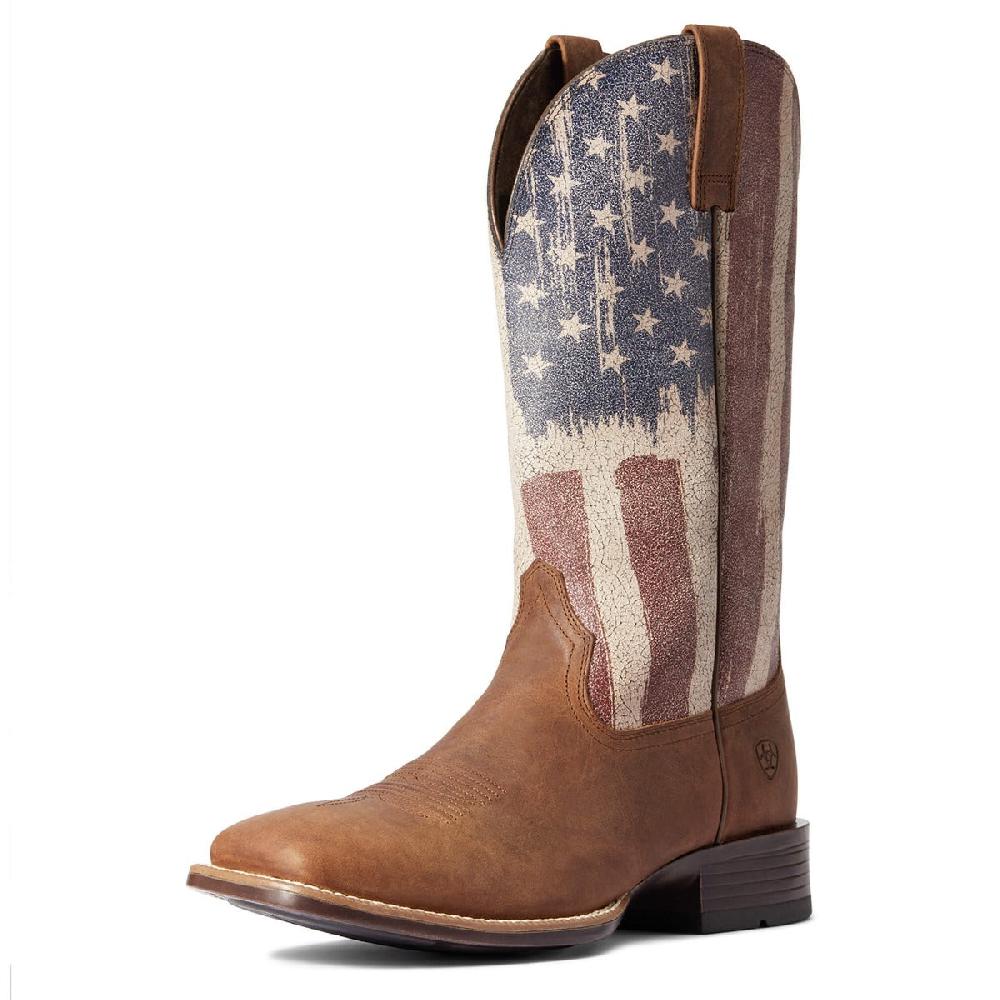 Ariat Sorrel Crunch Patriot Ultra Western Boot 10038396