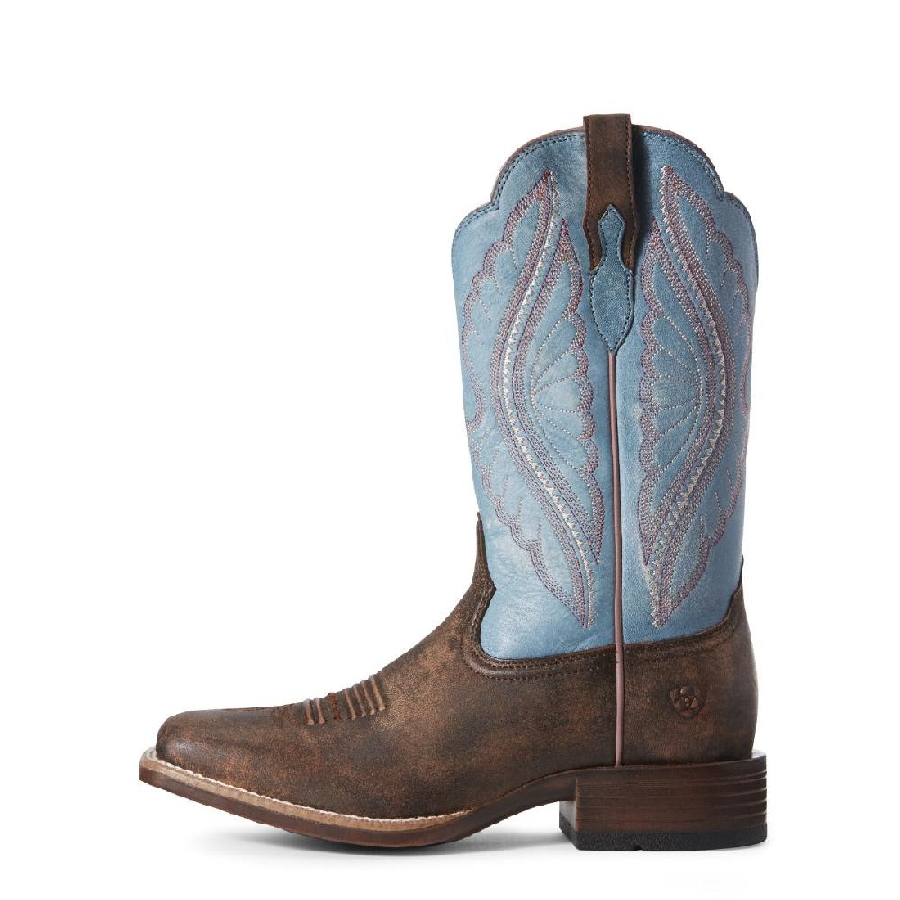 Ariat Tack Room Chocolate Prime Time Western Boots 10027373