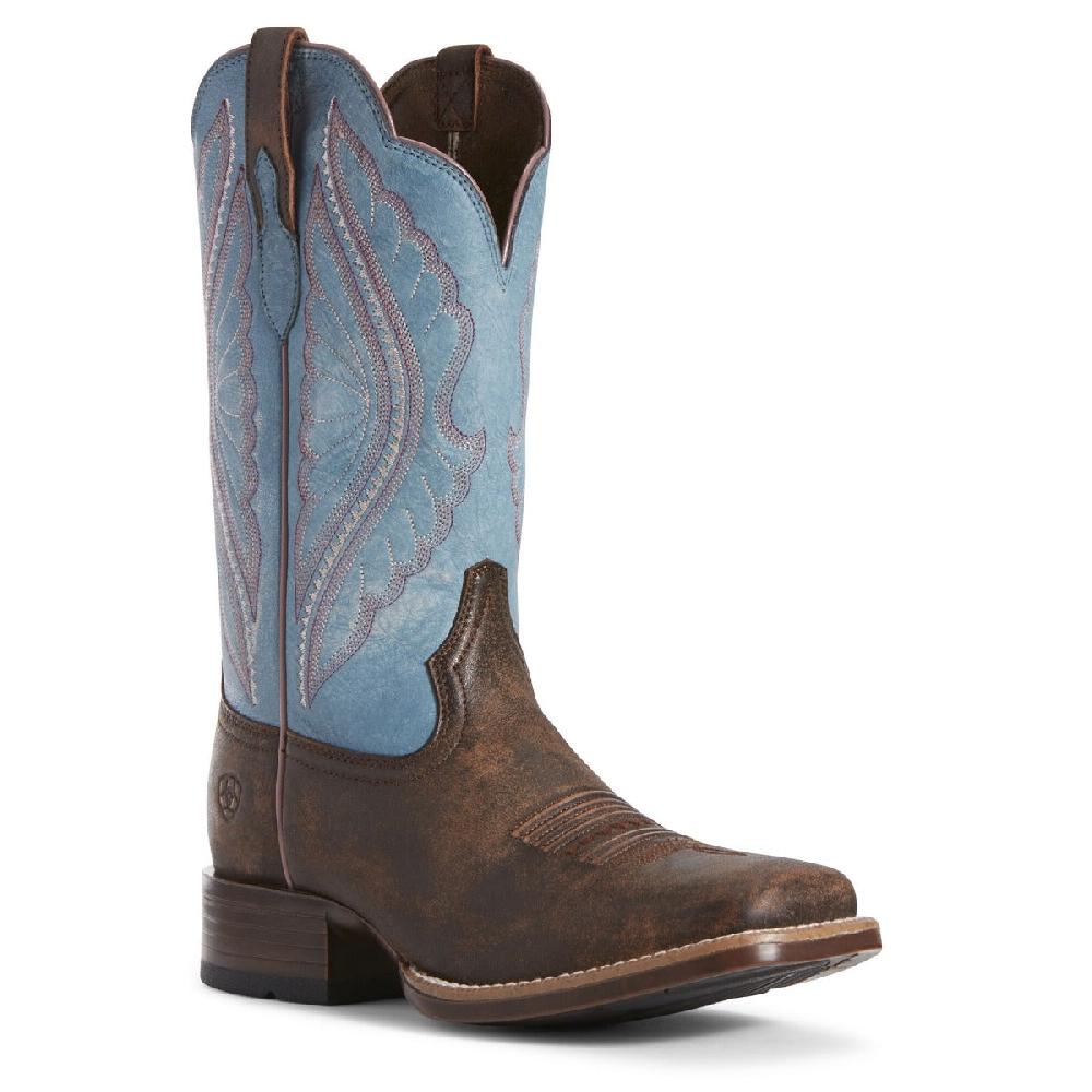 Ariat Tack Room Chocolate Prime Time Western Boots 10027373