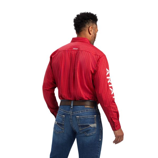 Ariat Tango Red Team Maximus Classic Fit Mens Shirt 10041781