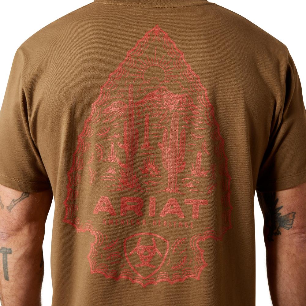 Ariat Teak Stone Arrowhead Men's T-Shirt 10065890