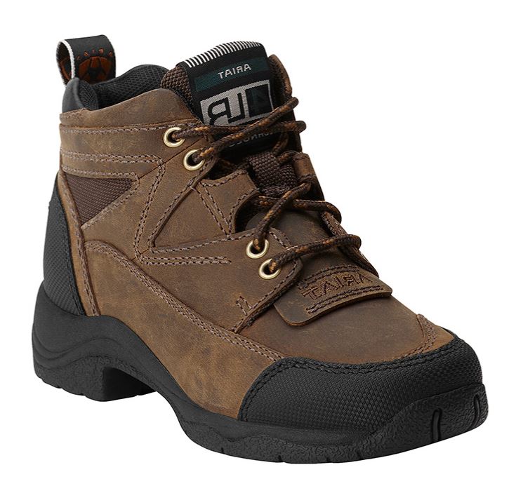 Ariat Terrain Brown Leather Kids Hiker 10015199