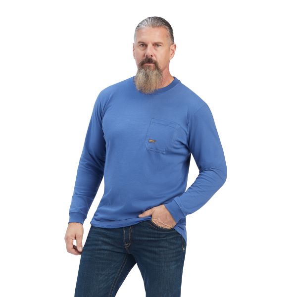 Ariat True Navy Rebar Outdoor Men's Graphic T-Shirt 10041419