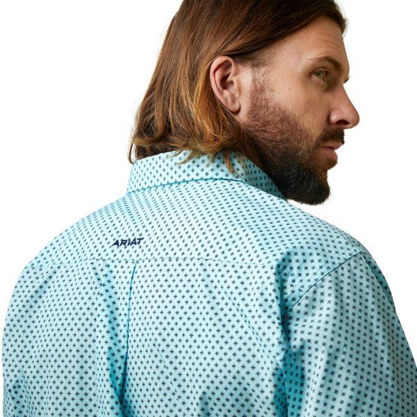 Ariat Turquoise Osburn Classic Fit Shirt 10044863