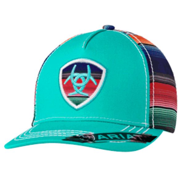 Ariat Turquoise Serape Patch Womens Cap 1507933
