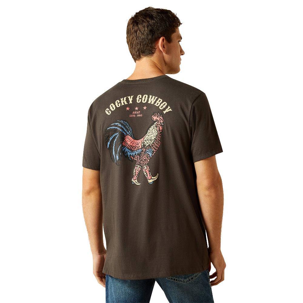 Ariat Vintage Black Cowboy Cocky Men's T-Shirt 10058894