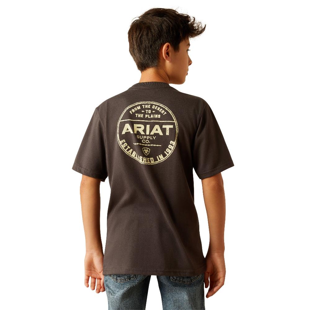 Ariat Vintage Black Explore Circle Boys' T-Shirt 10060400