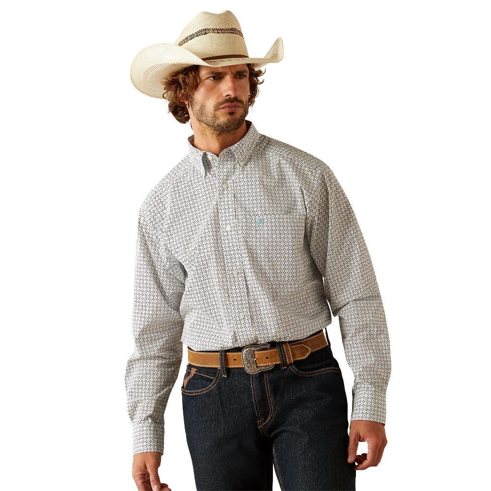 Ariat White Gaylor Classic Fit Shirt 10054643