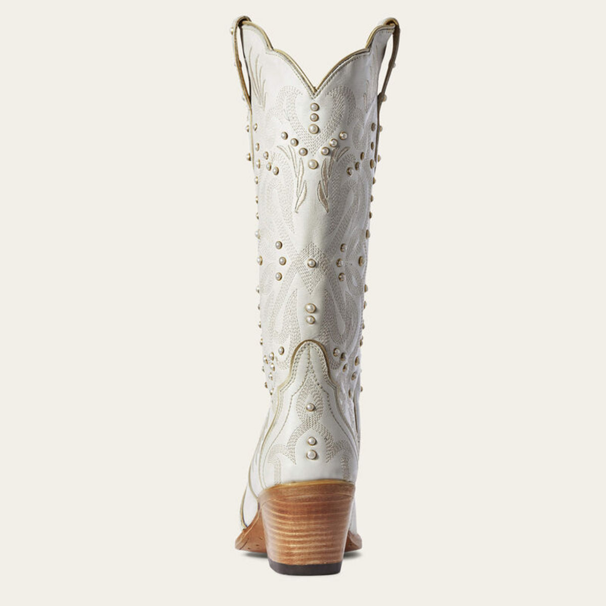 Ariat White Pearl Leather Women's Western Boots 10031549