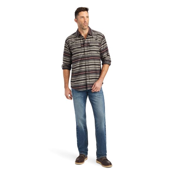 Ariat White Pepper Humphry Retro Fit Shirt 10042362
