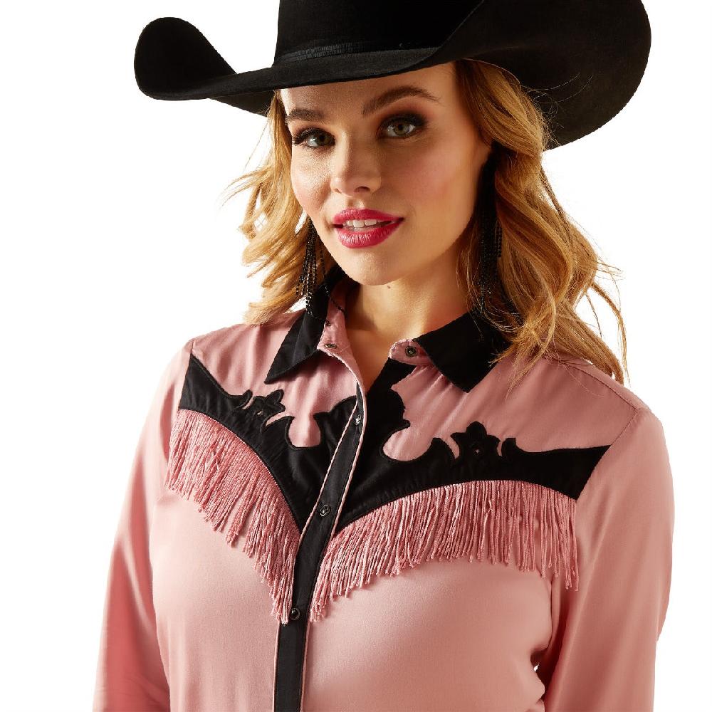 Ariat Zephyr Women's Wilder Longsleeve Snap Shirt With Fringe 10047367