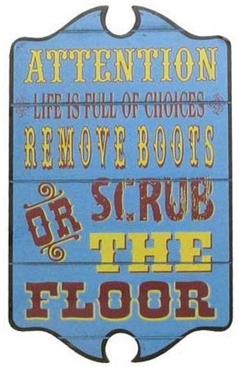 ATTENTION LIFE IS FULL OF CHOICES Montana Silversmiths Wall Hangings