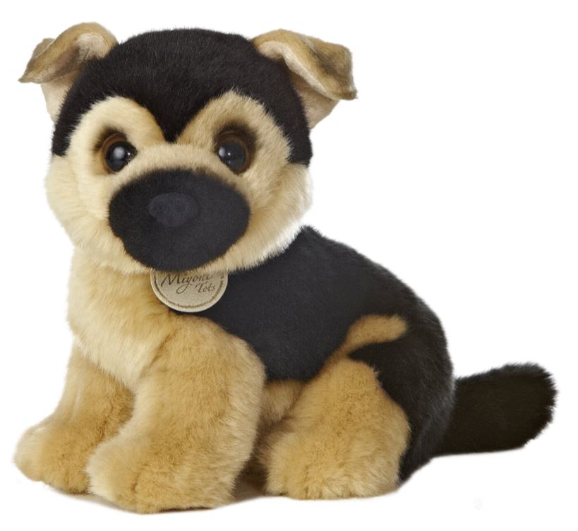 Aurora 11 Inch German Shepherd Miyoni Plush Pup 26155