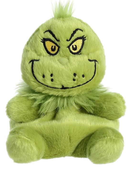 Aurora 5 Inch Grinch Dr. Seuss Palm Pals Plush Toys 15985