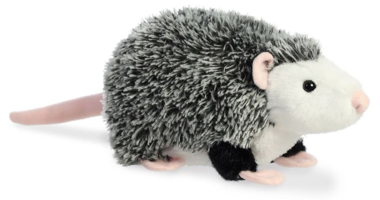 Aurora 6.5 Inch Ozzie Opossum Mini Flopsie Plush Animal 31833