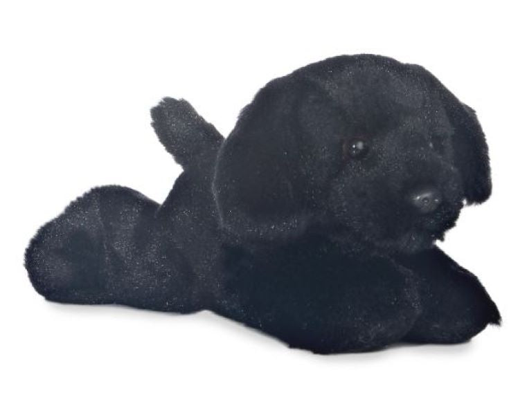 Aurora Black Mini Flopsie 8 inch Blackie Dog 31295