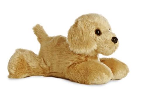 Aurora Mini Flopsies Golden 8 Inch Stuffed Animal Toy 31294
