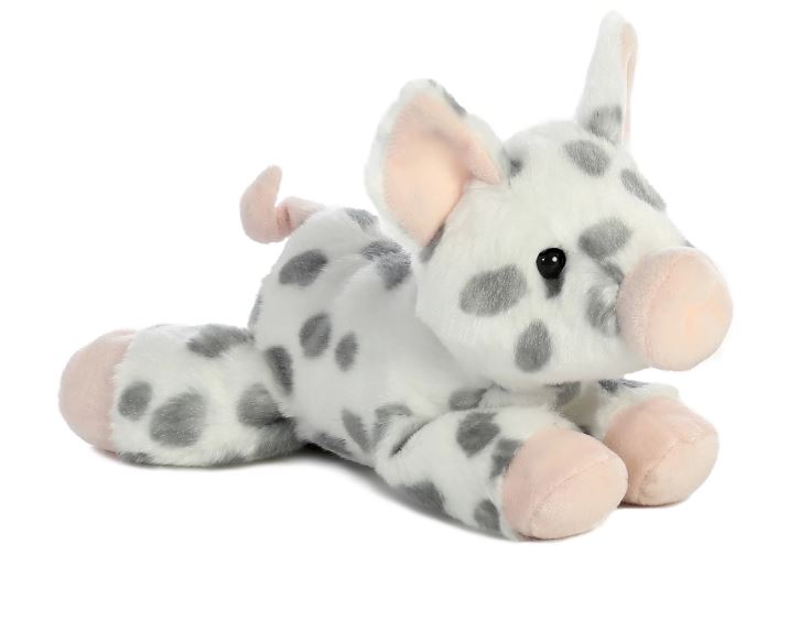 Aurora Mini Flopsies Spotted Piglet 8 Inch Stuffed Animal Toy 31743