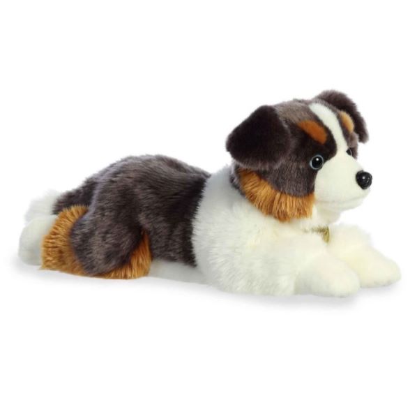 Aurora Miyoni 15.5 inch Australian Shepherd Plush Dog 26457
