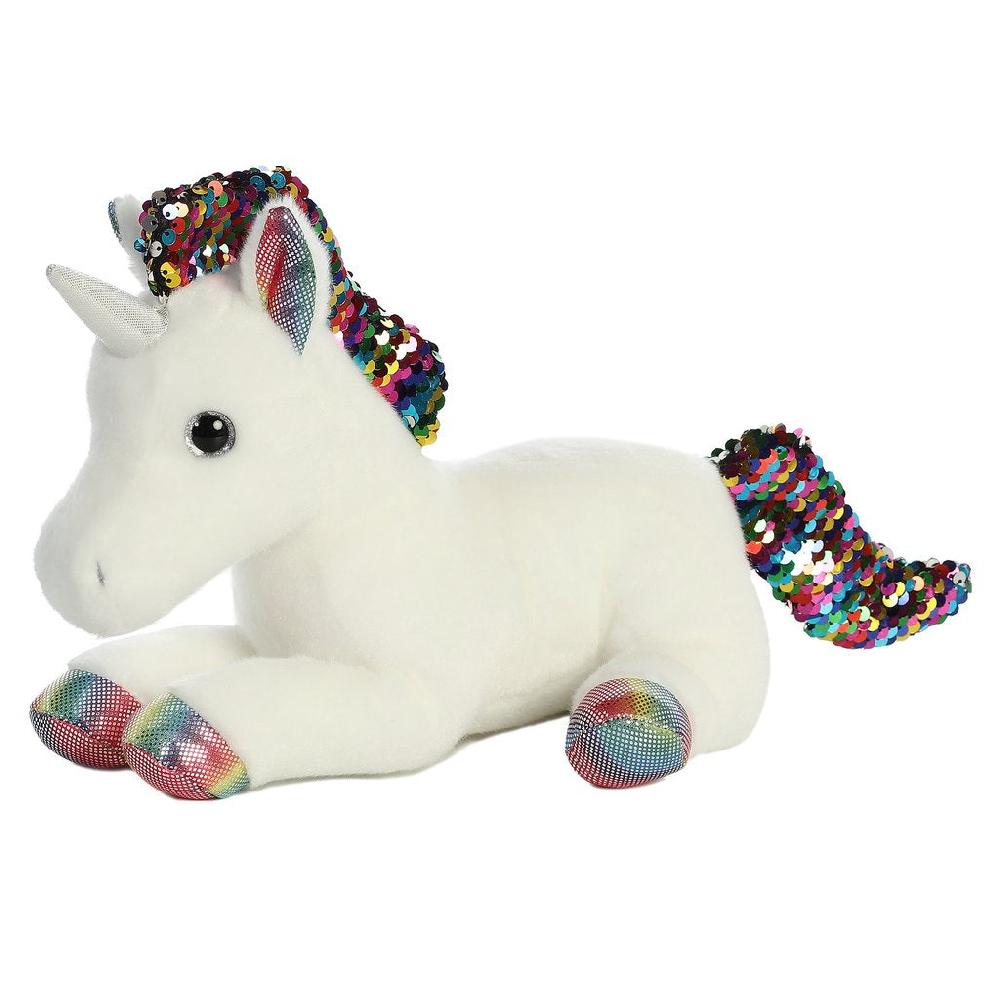 Aurora Shimmers 11 Inch Rainbow Unicorn 99096
