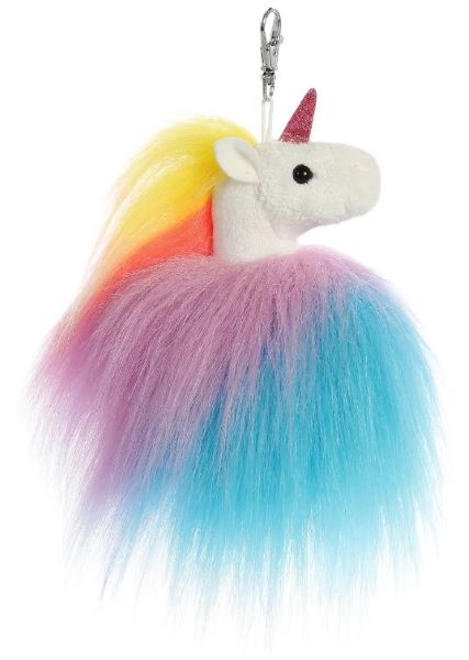 Aurora Sparkle Tales 5 inch Twirly Unicorn Keychain 16729