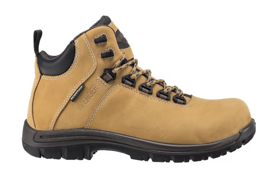 Avenger Wheat Breaker Men's 6 Inch Composite Toe Waterproof Leather Work Boots A7283