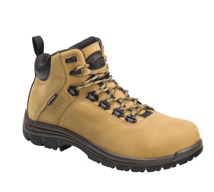 Avenger Wheat Breaker Men's 6 inch Composite Toe Waterproof Leather Work Boots A7283