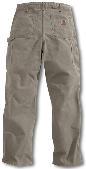 B11 Desert Washed Duck Dungarees Carhartt Mens Work Carpenter Pants