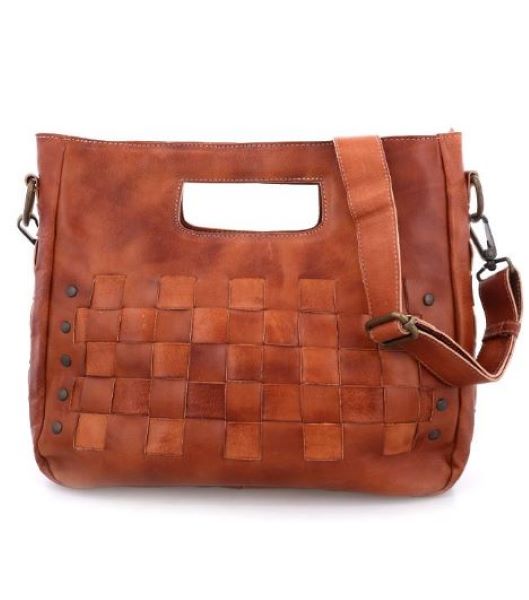 BedStu Cognac Dip Dye Orchid Bag A694412-COGNAC