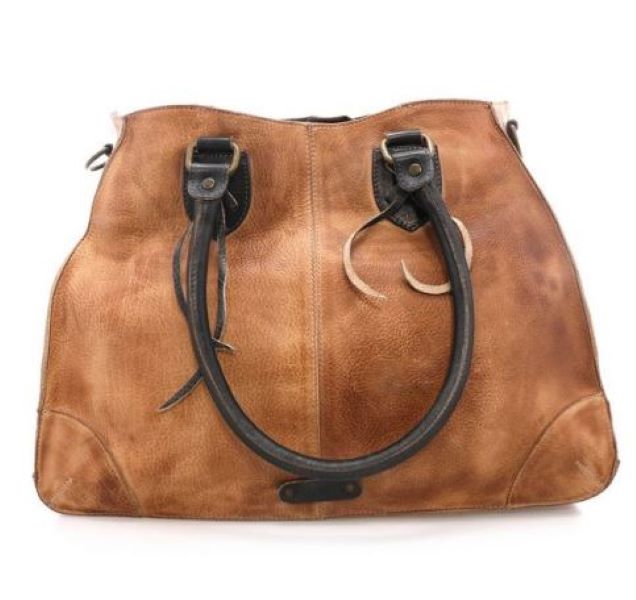 BedStu Tan/Black Rustic Bruna Handbag A611020-TNBKRS