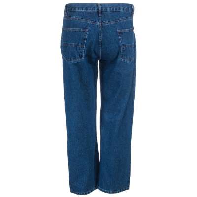 Berne Stone Wash Dark Blue Relaxed Fit Mens Jeans P422-SWD