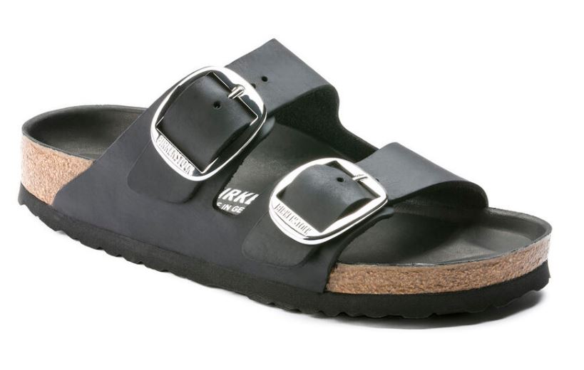Birkenstock Black Arizona Big Buckle Womens Sandals 1011074